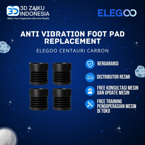 Original ELEGOO Centauri Carbon Anti Vibration Foot Pad Replacement
